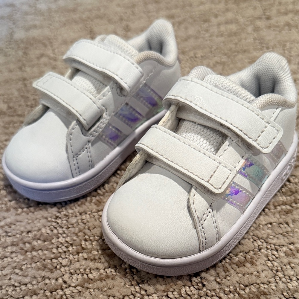 Adidas Kids White Sneakers Toddler US 3